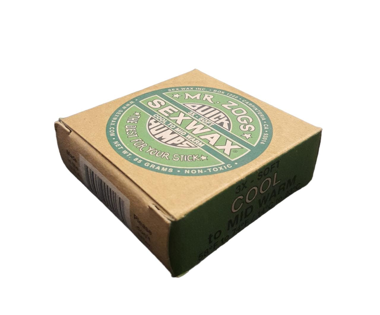 Parafina Sexwax 85g - Cool To Mid Warm - Raízes Surf