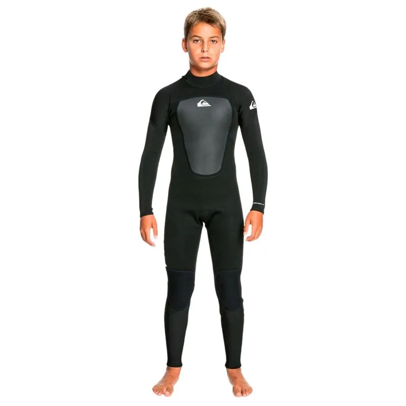 Long John Boys Quiksilver Prologue 3/2mm BZ - Preto - Tam. 16