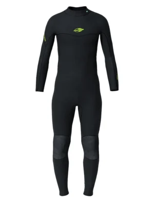 Long John Infantil Mormaii Budline 2 mm Manga Longa Zíper nas Costas - Preto - Tam. A10